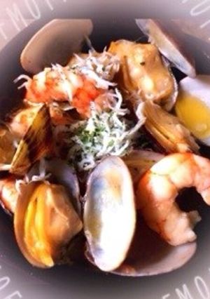 簡単なアヒージョ-レシピのメイン写真