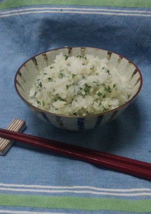動画付！超簡単！シンプル過ぎるシソご飯！-レシピのメイン写真