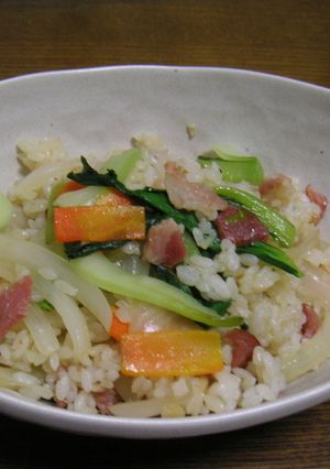 野菜たぷりチャーハン-レシピのメイン写真