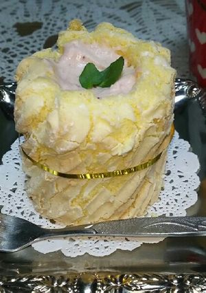 いちごのシャルロット-レシピのメイン写真