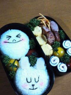 キャラ弁☆LINE♪ムーン&コニー♪-レシピのメイン写真