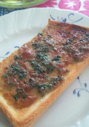朝食、ランチにアンチョビマヨトースト-レシピのメイン写真