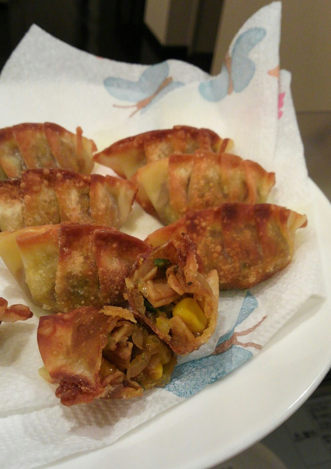 余った餃子の皮で★スパイシー揚げギョウザ-レシピのメイン写真