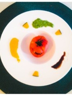 トマト丸ごと豆のカラフル前菜-レシピのメイン写真