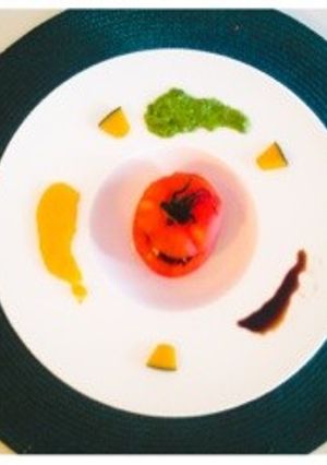 トマト丸ごと豆のカラフル前菜-レシピのメイン写真