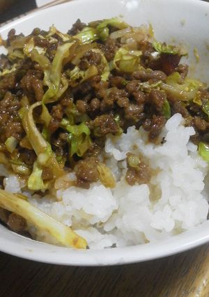 簡単うまウマひき肉丼-レシピのメイン写真