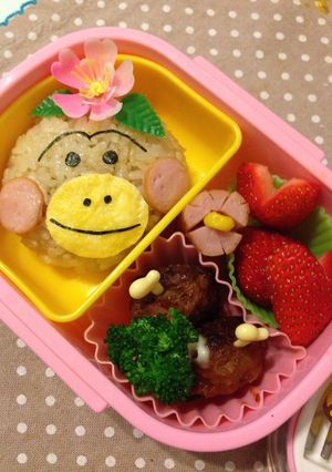 春の❤はなかっぱ弁当-レシピのメイン写真
