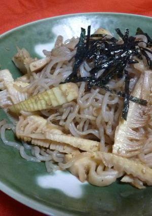 筍と糸こんのきんぴら-レシピのメイン写真