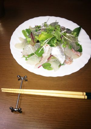 鯛一杯サラダ-レシピのメイン写真