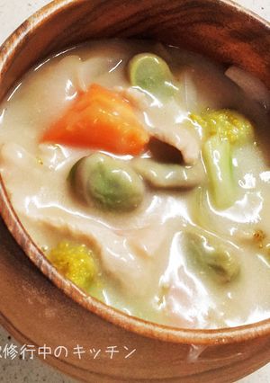 大人気☆そら豆のシチュー-レシピのメイン写真