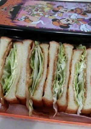 とっても簡単&焼き肉サンドイッチ-レシピのメイン写真