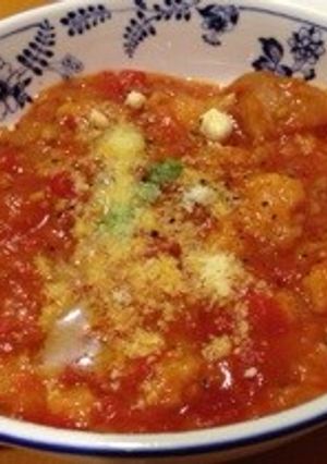 トマトのパン粥 イタリアンソースが激うま-レシピのメイン写真