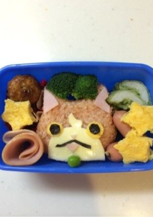 ジバニャンお弁当-レシピのメイン写真