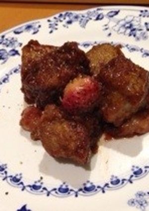 イチゴ酢豚 実は激うま-レシピのメイン写真