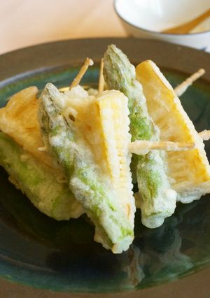 旬野菜の天ぷら-レシピのメイン写真