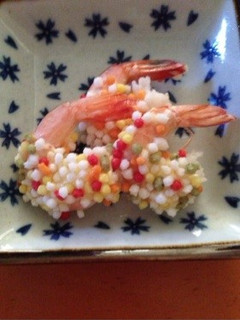 かわいい(^-^)お弁当海老フライ-レシピのメイン写真