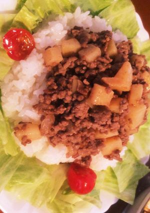 マヨ風味そぼろ丼-レシピのメイン写真