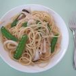 YU2ママてき春野菜のペペロンチーノ