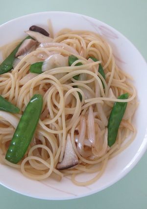 YU2ママてき春野菜のペペロンチーノ-レシピのメイン写真