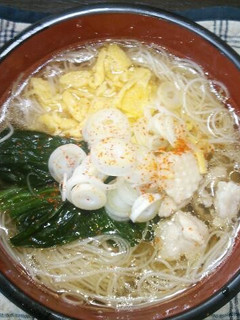 あっさり☆鶏にゅうめん-レシピのメイン写真