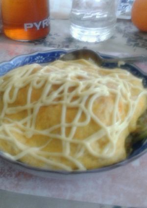 ボリュミイーそばめし薄焼き卵のせ-レシピのメイン写真