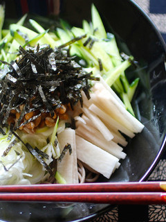 納豆とろろのぶっかけ蕎麦-レシピのメイン写真