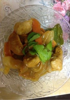 ♪鶏と野菜のカレー炒め♪-レシピのメイン写真