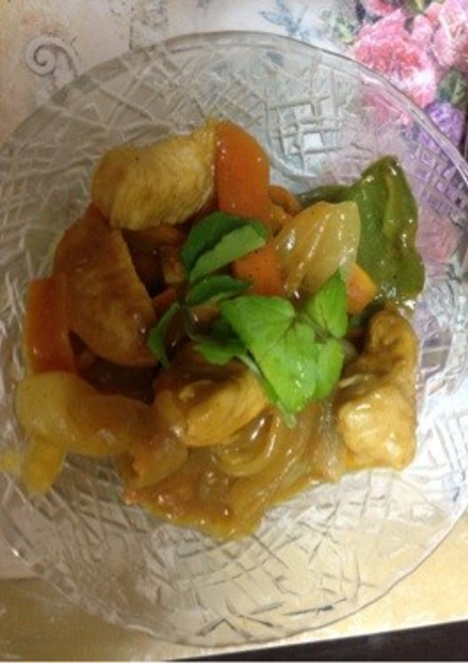 ♪鶏と野菜のカレー炒め♪-レシピのメイン写真