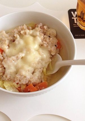 チキンとチーズ♡簡単朝食-レシピのメイン写真