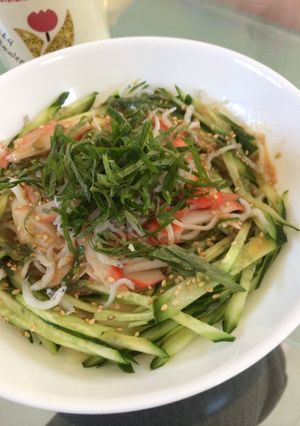 冷やしうどん-レシピのメイン写真