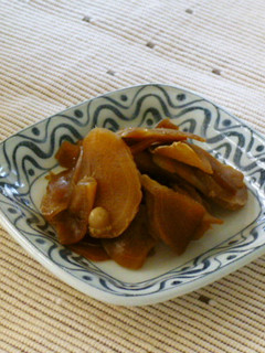 新しょうがの佃煮-レシピのメイン写真
