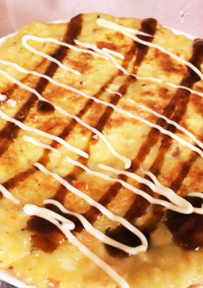 余った炊き込み御飯のお好み焼き-レシピのメイン写真