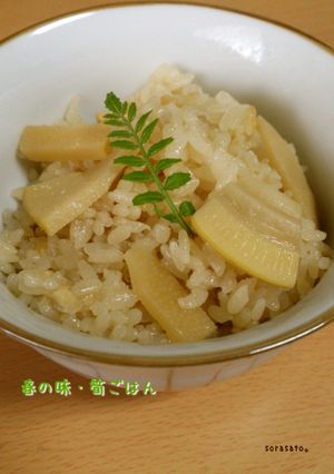 春の味・筍ごはん-レシピのメイン写真
