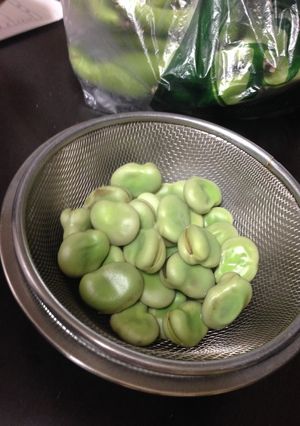 今年も！そら豆の茹で方（覚え書き）-レシピのメイン写真