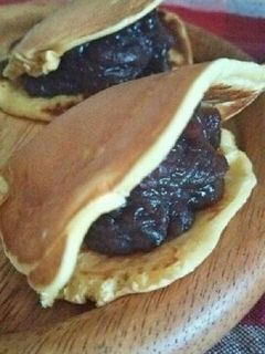 ホットケーキミックスどら焼き-レシピのメイン写真