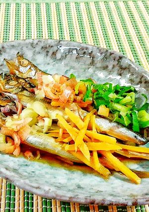 シシャモの煮付☆生姜たっぷり♪-レシピのメイン写真