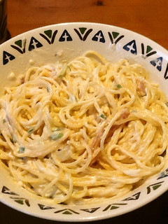♪塩辛豆腐クリームパスタ♪混ぜるだけ-レシピのメイン写真