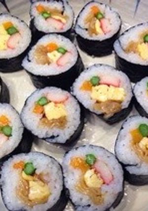 我が家の定番 かんぴょう入り巻き寿司-レシピのメイン写真