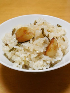 ニンニクと塩昆布の炊き込みご飯-レシピのメイン写真