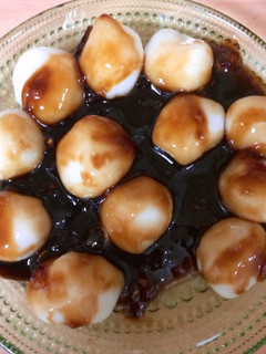 米粉おだんご(みたらし&黒みつきなこ)-レシピのメイン写真
