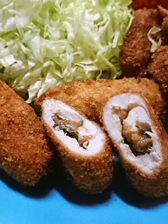 梅しそ入り*ささみフライ-レシピのメイン写真
