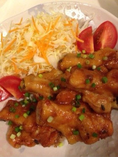 鶏手羽元の香味焼き♪-レシピのメイン写真