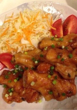 鶏手羽元の香味焼き♪-レシピのメイン写真