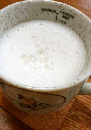 ヘルシー麦茶ラテ-レシピのメイン写真