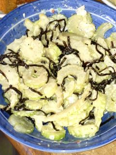 セロリとふじっこのマヨネーズあえ-レシピのメイン写真