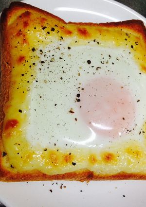 チーズマヨエッグトースト-レシピのメイン写真