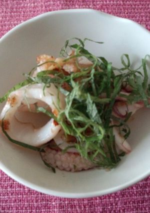 いかのしょうが焼き-レシピのメイン写真