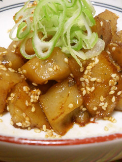 蒟蒻のピリ辛胡麻炒め-レシピのメイン写真
