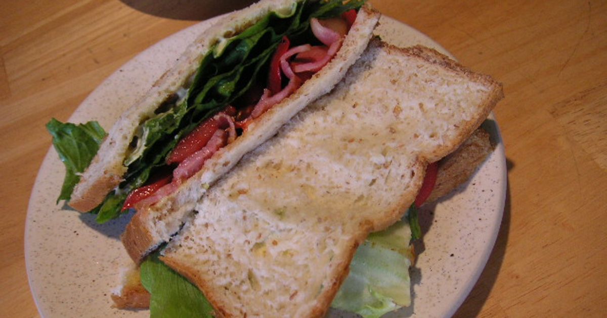 ベーコンレタス☆サンド（Blt） by eigokobo 【クックパッド】 簡単