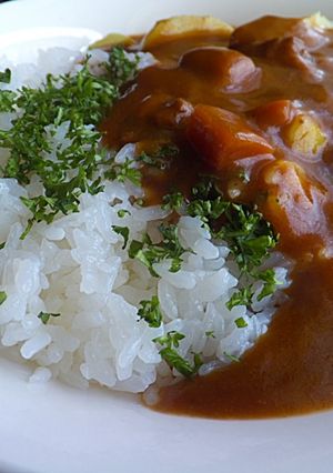 カレーのお供にパセリライス-レシピのメイン写真